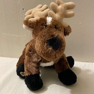 Ganz HM137 Reindeer Plush Stuffed‎ Animal Toy Christmas Holiday Kids